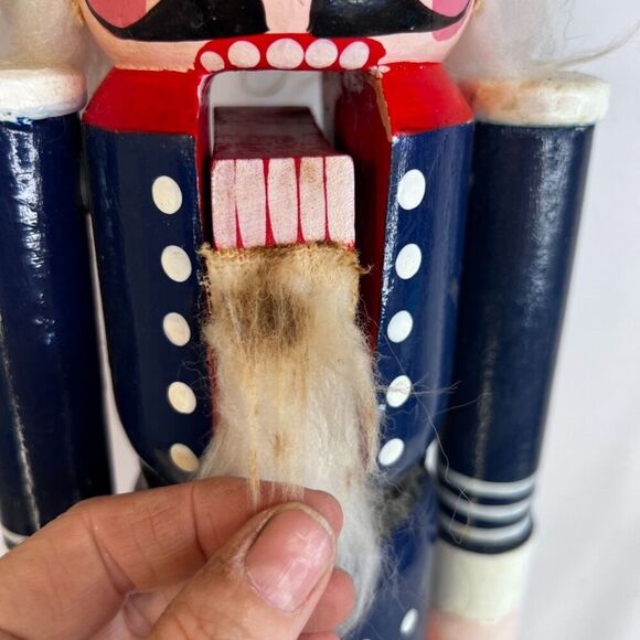 Nutcracker Doll Decorative Christmas Holiday Wooden Figurine Toy Soldier 19.5" - Picture 11 of 16